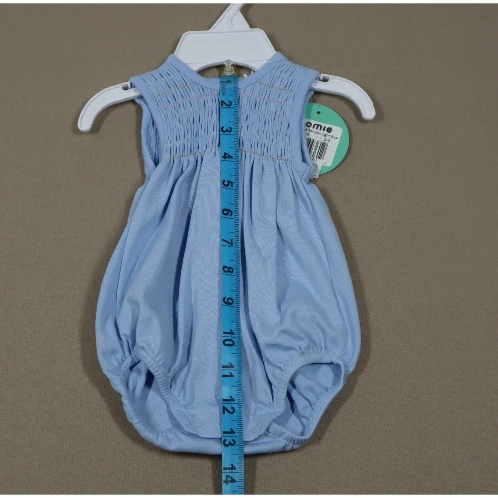 Noomie Unisex Shirred Bubble Romper - Baby - Size 0-3‎ M